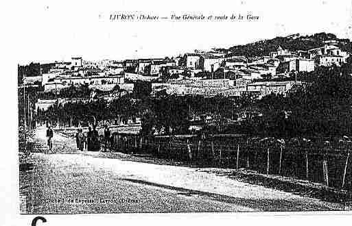 Ville de LIVRONSURDROME Carte postale ancienne