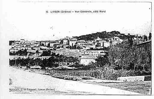 Ville de LIVRONSURDROME Carte postale ancienne
