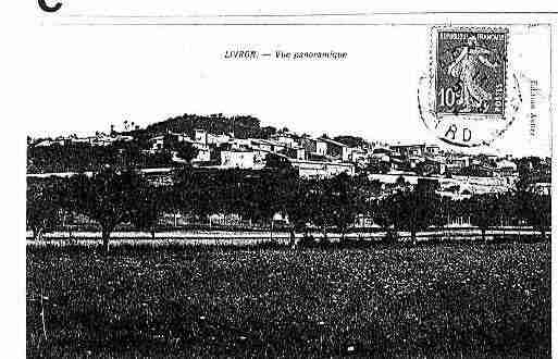 Ville de LIVRONSURDROME Carte postale ancienne