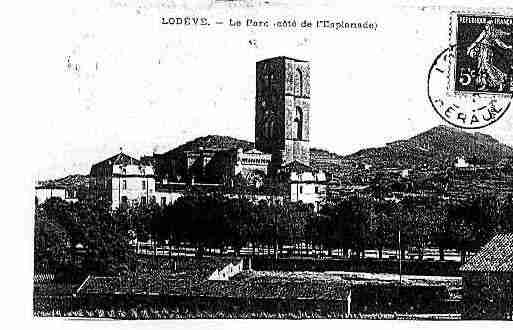 Ville de LODEVE Carte postale ancienne