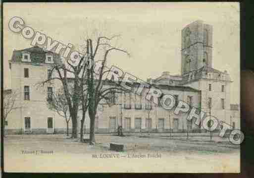 Ville de LODEVE Carte postale ancienne