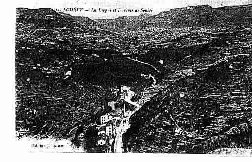 Ville de LODEVE Carte postale ancienne