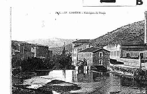 Ville de LODEVE Carte postale ancienne