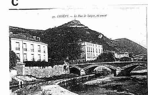 Ville de LODEVE Carte postale ancienne