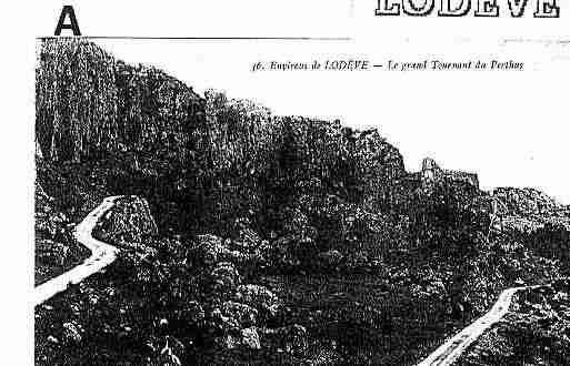 Ville de LODEVE Carte postale ancienne