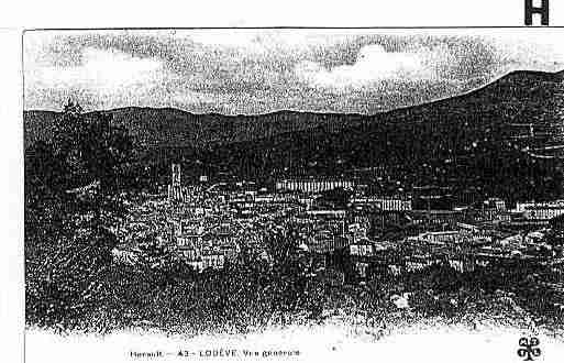 Ville de LODEVE Carte postale ancienne