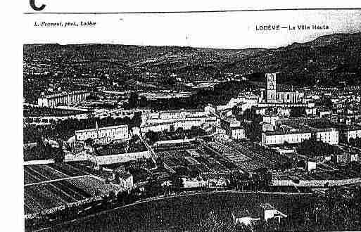 Ville de LODEVE Carte postale ancienne