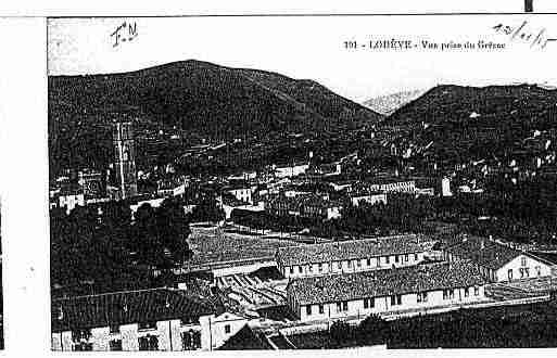 Ville de LODEVE Carte postale ancienne