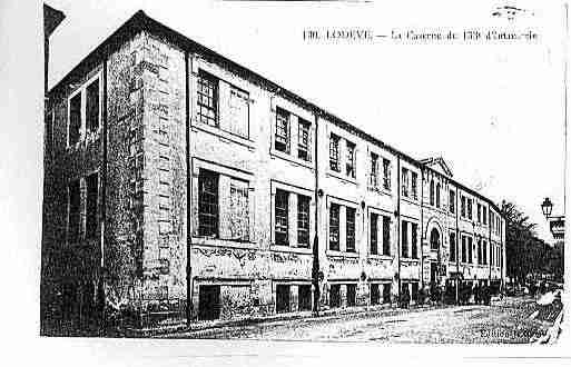 Ville de LODEVE Carte postale ancienne