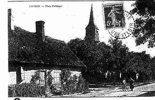 Ville de LOGRON Carte postale ancienne