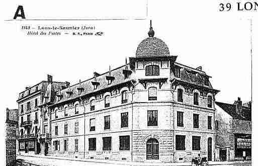 Ville de LONSLESAUNIER Carte postale ancienne Ville de LONSLESAUNIER Carte postale ancienne