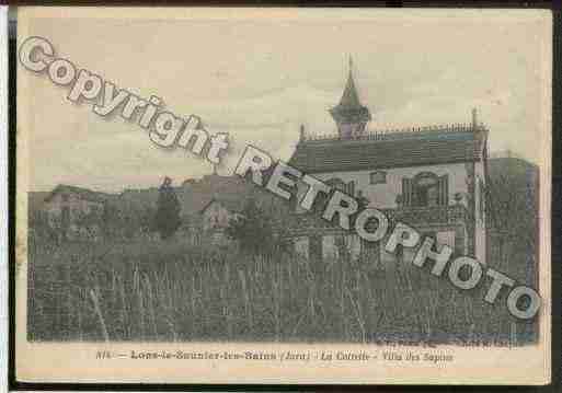 Ville de LONSLESAUNIER Carte postale ancienne Ville de LONSLESAUNIER Carte postale ancienne
