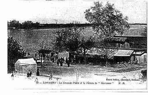 Ville de LORMONT Carte postale ancienne