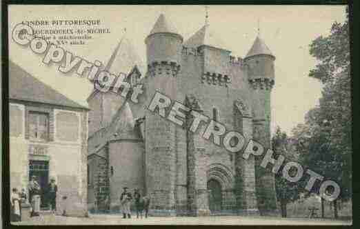 Ville de LOURDOUEIXSAINTMICHEL Carte postale ancienne