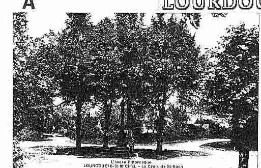 Ville de LOURDOUEIXSAINTMICHEL Carte postale ancienne