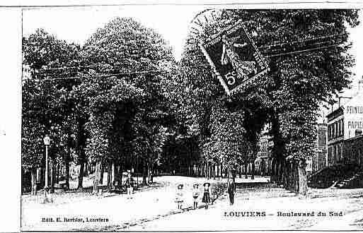 Ville de LOUVIERS Carte postale ancienne