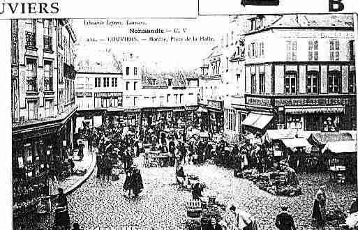 Ville de LOUVIERS Carte postale ancienne