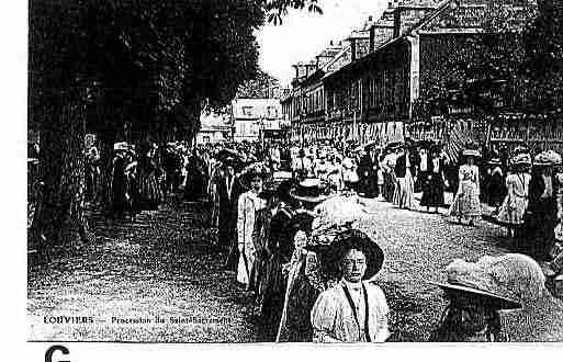 Ville de LOUVIERS Carte postale ancienne