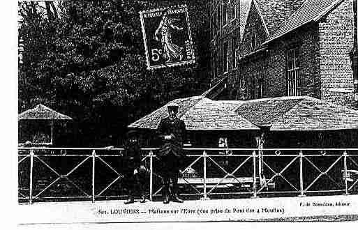 Ville de LOUVIERS Carte postale ancienne