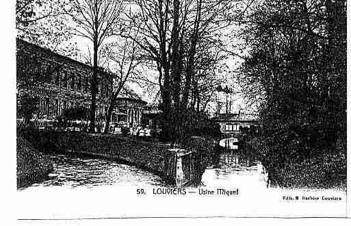 Ville de LOUVIERS Carte postale ancienne