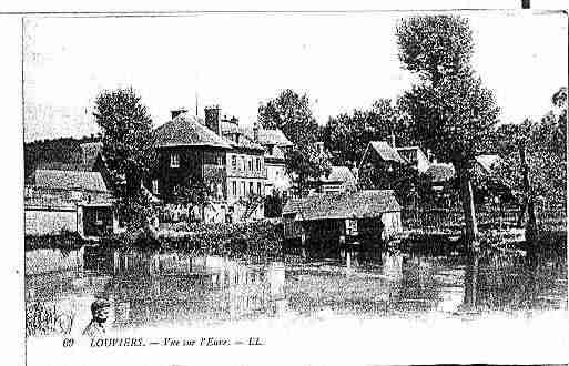 Ville de LOUVIERS Carte postale ancienne