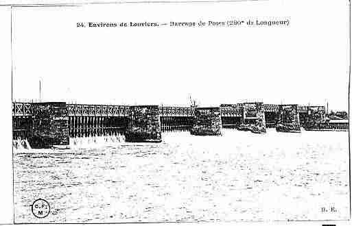 Ville de LOUVIERS Carte postale ancienne