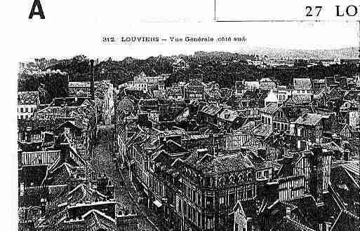 Ville de LOUVIERS Carte postale ancienne