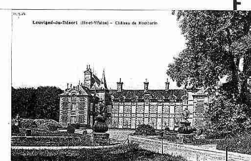 Ville de LOUVIGNEDUDESERT Carte postale ancienne