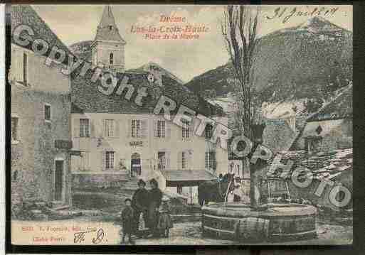 Ville de LUSLACROIXHAUTE Carte postale ancienne