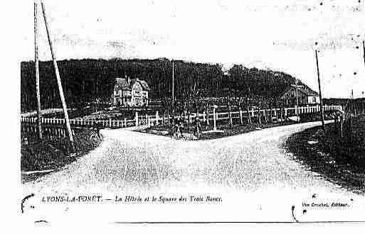 Ville de LYONSLAFORET Carte postale ancienne