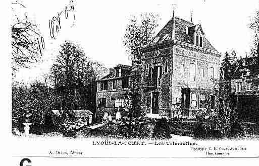 Ville de LYONSLAFORET Carte postale ancienne