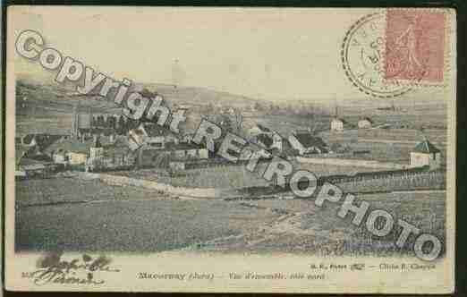 Ville de MACORNAY Carte postale ancienne