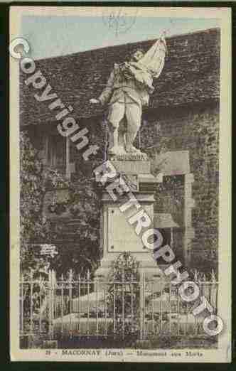 Ville de MACORNAY Carte postale ancienne Ville de MACORNAY Carte postale ancienne