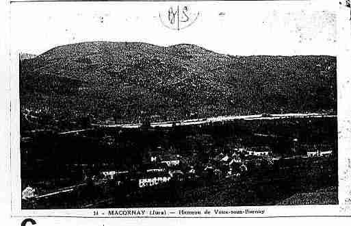 Ville de MACORNAY Carte postale ancienne