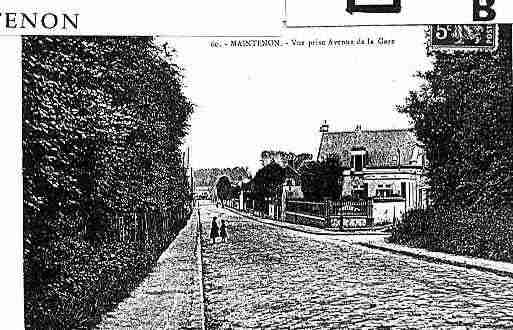 Ville de MAINTENON Carte postale ancienne