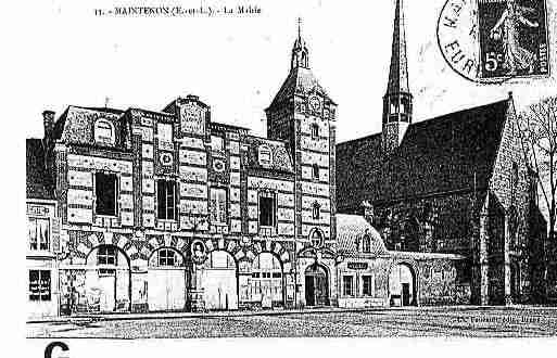 Ville de MAINTENON Carte postale ancienne