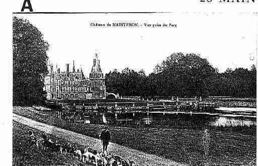 Ville de MAINTENON Carte postale ancienne