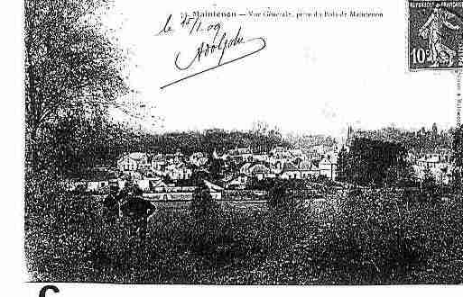 Ville de MAINTENON Carte postale ancienne