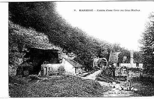 Ville de MARBOUE Carte postale ancienne