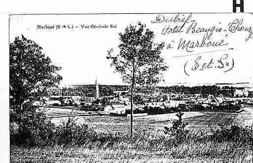 Ville de MARCHEVILLE Carte postale ancienne