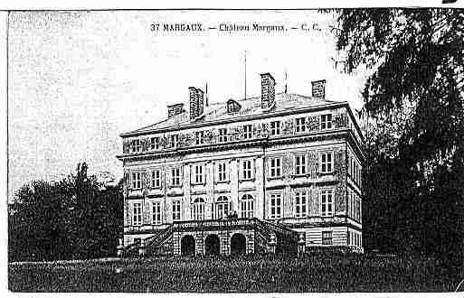 Ville de MARGAUX Carte postale ancienne