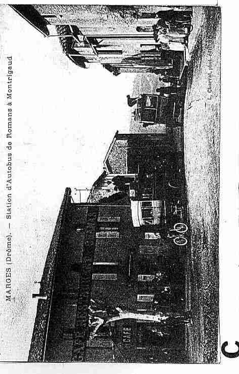 Ville de MARGES Carte postale ancienne