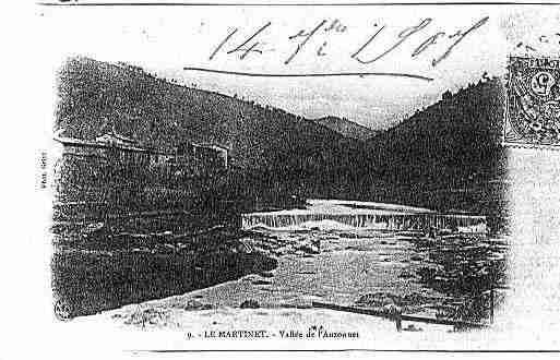 Ville de MARTINET(LE) Carte postale ancienne