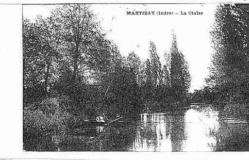 Ville de MARTIZAY Carte postale ancienne