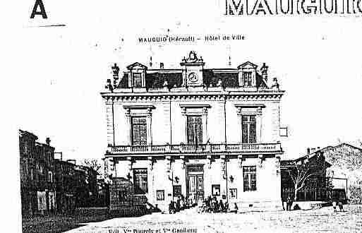 Ville de MAUGUIO Carte postale ancienne