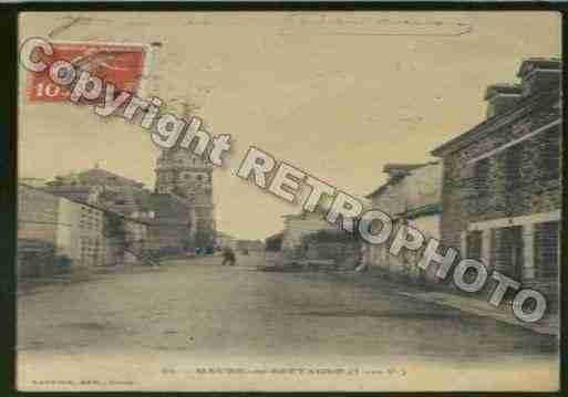 Ville de MAUREDEBRETAGNE Carte postale ancienne