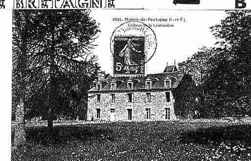 Ville de MAUREDEBRETAGNE Carte postale ancienne