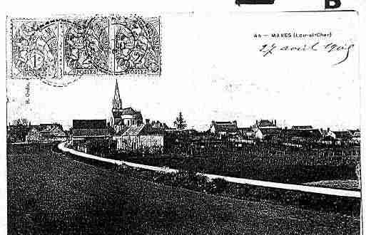 Ville de MAVES Carte postale ancienne