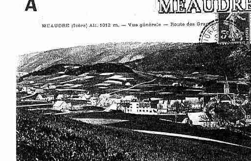 Ville de MEAUDRE Carte postale ancienne