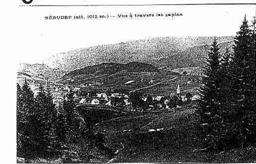 Ville de MEAUDRE Carte postale ancienne